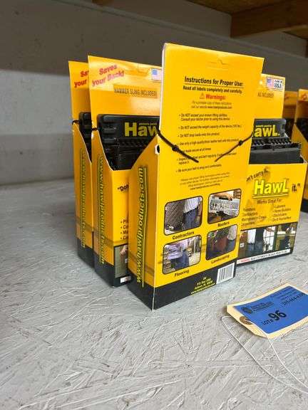 (6) New Hawl-It Builder Belt Materials Carry Assistant Tool