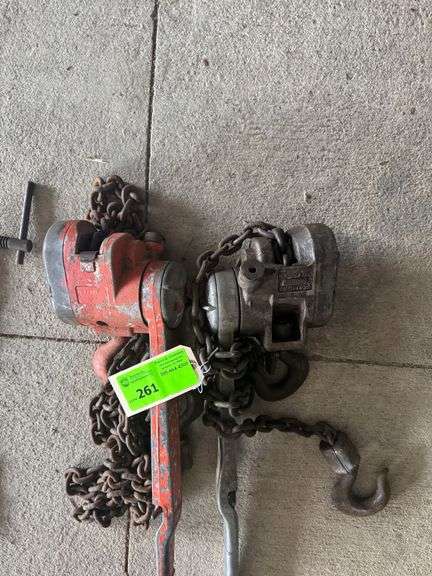 (2) Chain Hoist