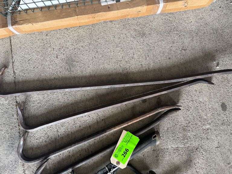 Lot - Pry Bars and Hammers