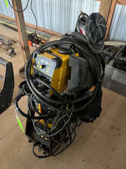 Hynade Mig Welder, Plasma Cutter, & Inverter Welding Machine on Cart