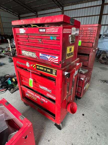 Snap-On Rolling Tool Box with Contents