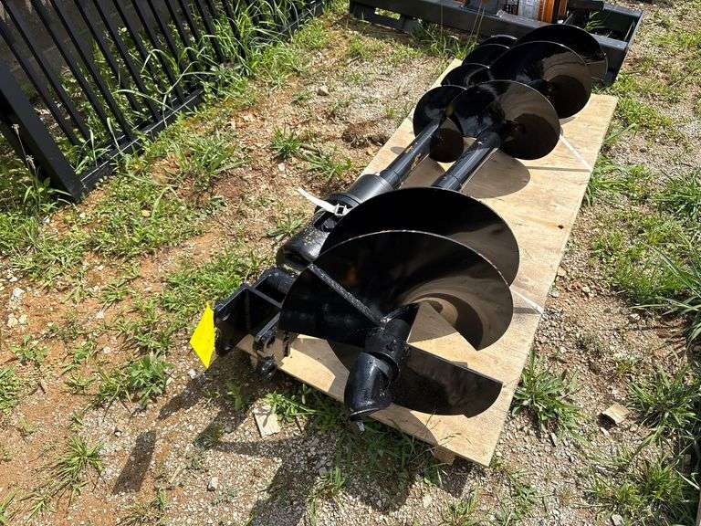 2025 GIYI Unused 3pc Mini-Excavator Auger Set