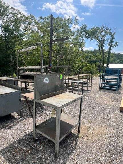 Steel Work Table