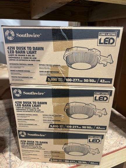 (3) New Southward Dusk to Dawn LED Light