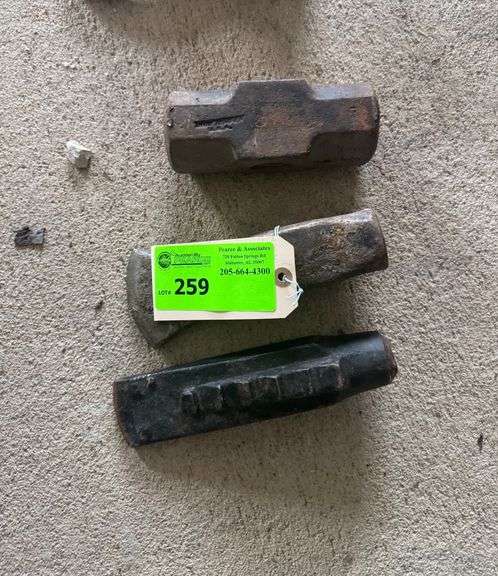 Wood Splitting Wedge, Sledge Hammer Head, Axe Head