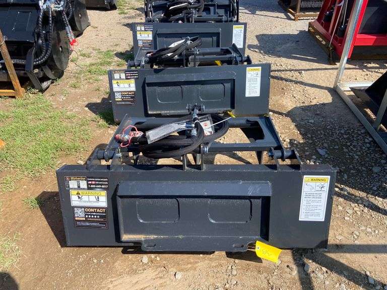 2025 Wolverine Unused MSG-11-44W Mini Skid Steer Stump Grapple