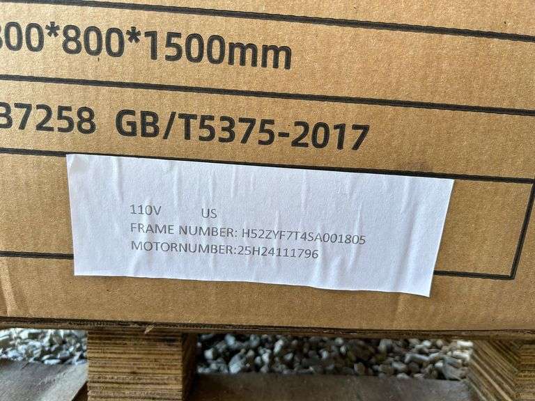 2025 IR Sdlanch Unused IRGC40 Electric Three-Wheeled Cart