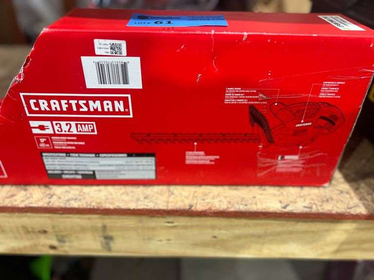 New Craftsman 17in Electric Hedge Trimmer