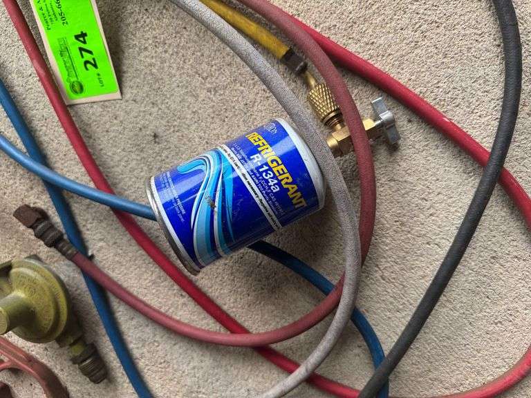 A/C Manifold Gauge Set with Hoses