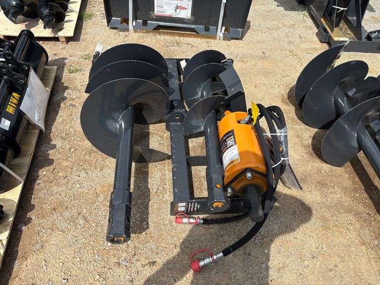 2025 Wolverine Unused ADB-13-1218R Skidsteer Auger Drive and Bit