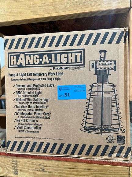 New Hang-A-Light LED Work Light