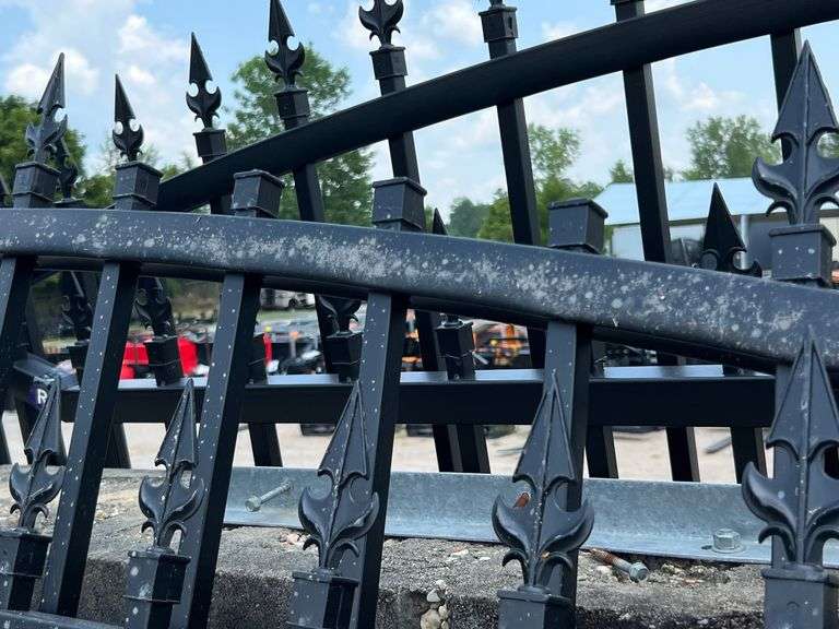 2025 KJ Unused K0720-6 Metal Farm Driveway Gates