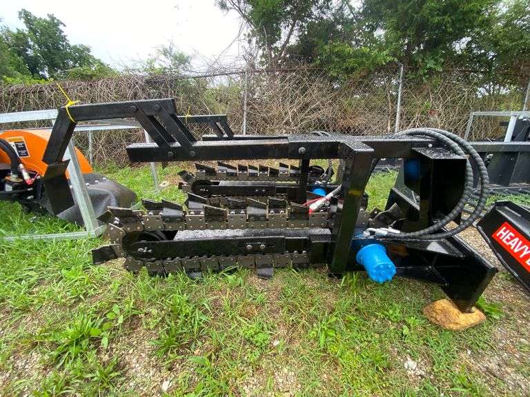 2025 Aboss Unused Mini Skid Steer Trencher image