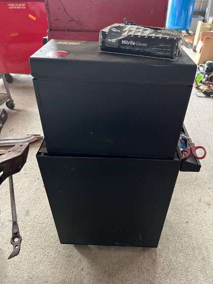 Rolling Tool Box with Contents