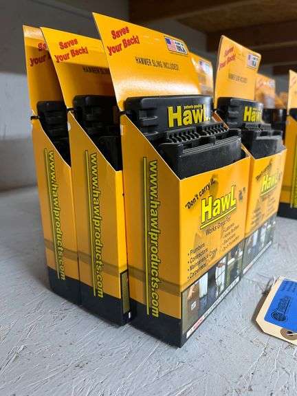 (6) New Hawl-It Builder Belt Materials Carry Assistant Tool