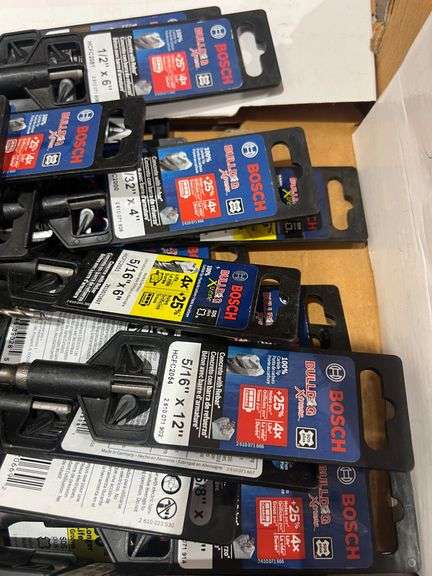 New Bosch SDS and Concrete Bits