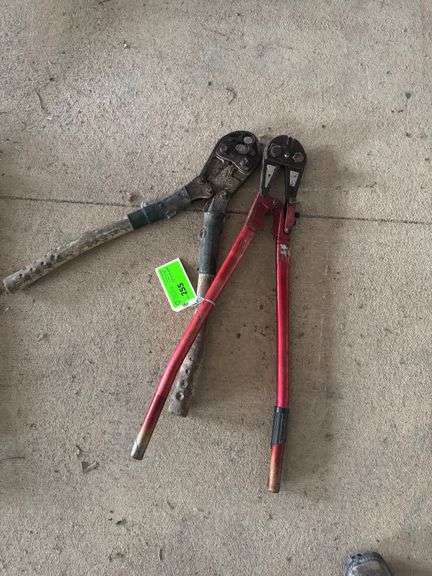 Crimping Tool and Bolt Cutters