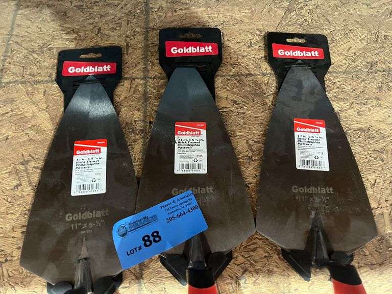 (3) Goldblatt Trowel