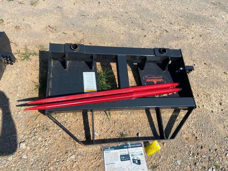 2025 Landhonor Unused BS-12-2500G Skid Steer Bale Spears