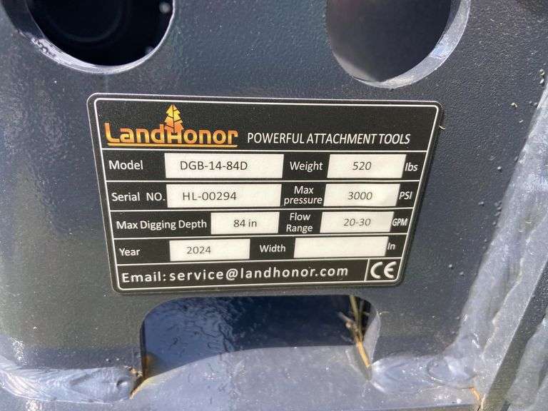 2025 Landhonor Unused FW-13-15000G Skidsteer Hydraulic Winch Attachment,