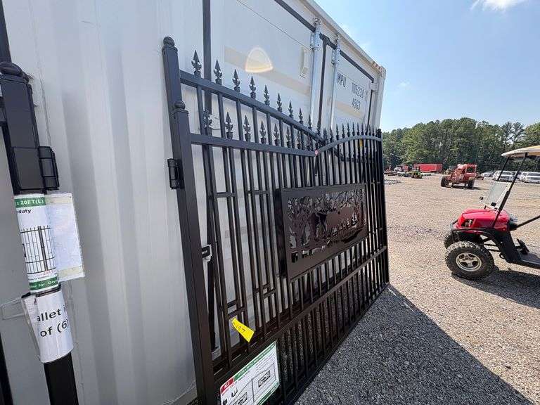 2025 KJ Unused K0720 Metal Farm Driveway Gates
