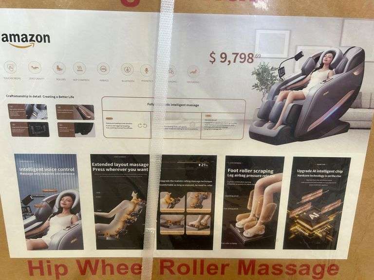 2025 IR Sdlanch Unused IRMC Massage Chair