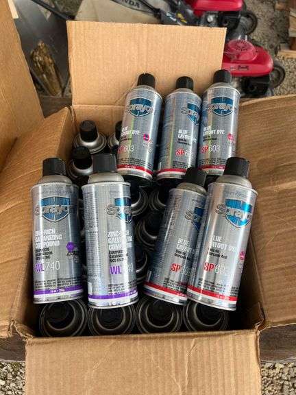 SprayOn Blue Layout Dye 12oz Cans
