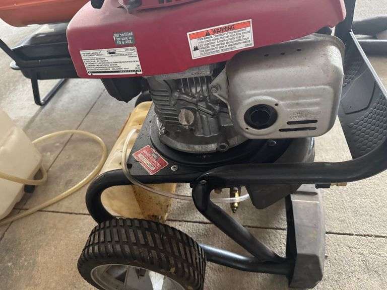 Troybilt Gas Pressure Washer