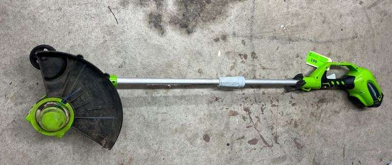 Greenworks Edger with Battery