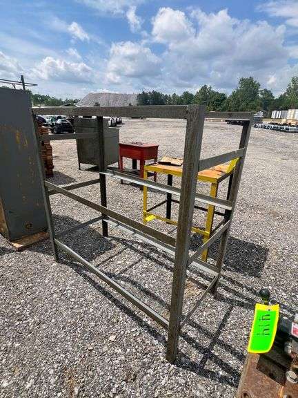 (2) Steel Racks