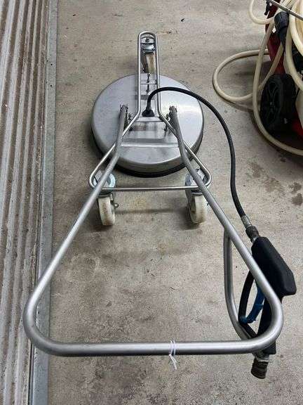 Stainless Steel 22in Pressure Washer Surface Cleaner