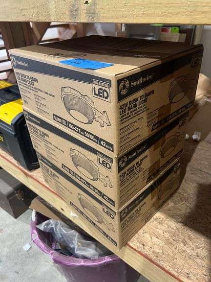 (3) New Southward Dusk to Dawn LED Light