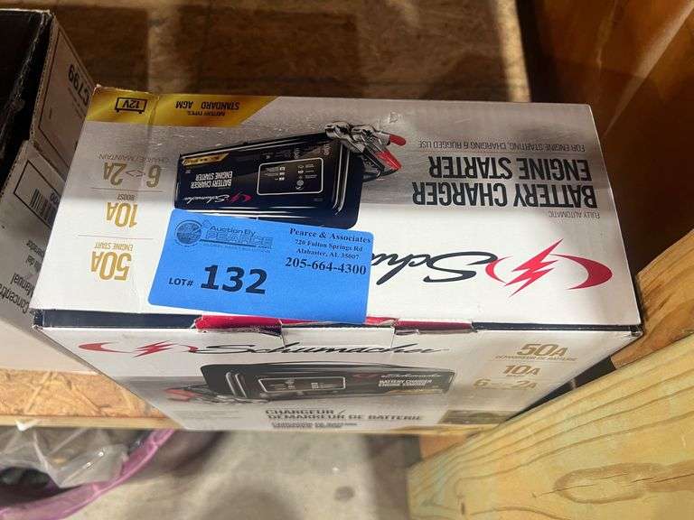 New Schumacher Battery Charger and Engine Starter - 50 AMP