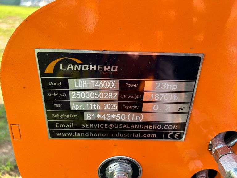 2025 Landhero Unused LDH-T460XX Mini-Track Loader