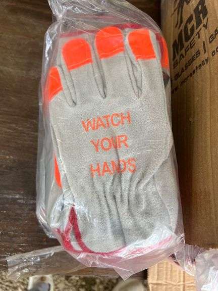 New Memphis MCR 3100HVIS Hi Vis Work Gloves - Size Small - 120 Pairs