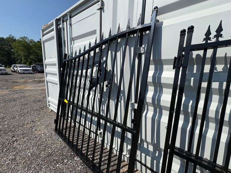 2025 Miva Unused Decorated Entrance Gates, Pair