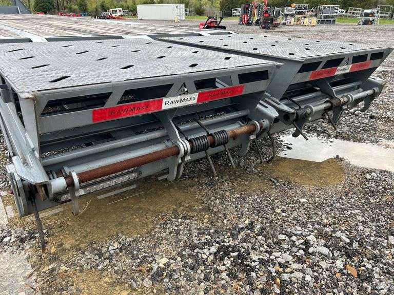2024 Rawmaxx 40' Tandem Axle Gooseneck Trailer