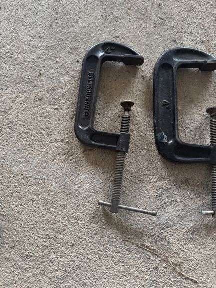Lot - Heavy Duty C Clamps