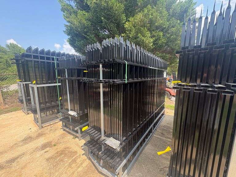 2025 Aboss Unused Metal Site Fence