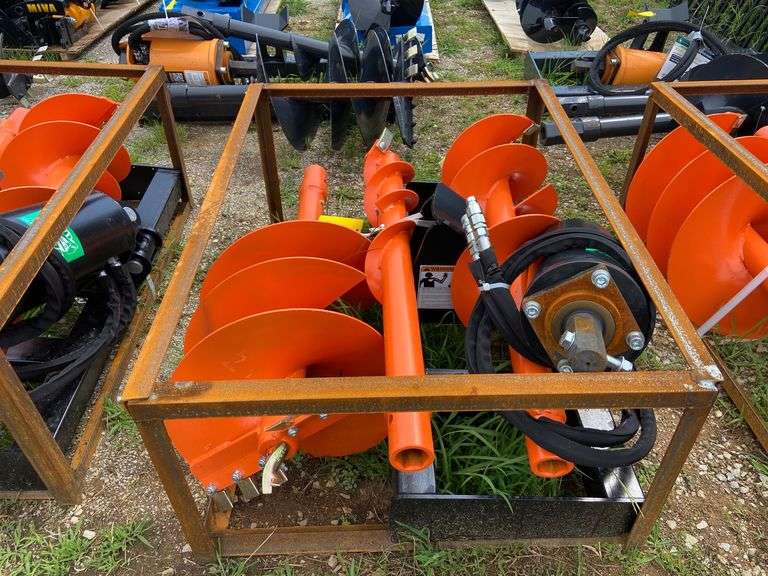 2025 Raytree Unused RMA42 Skidsteer Auger Set