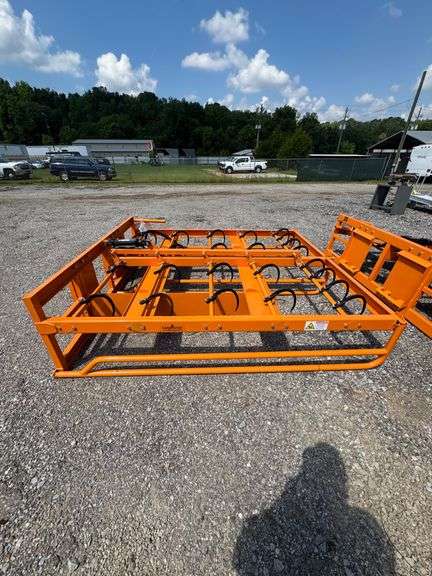 2025 Landhonor Unused HAG-12-24Q Skidsteer Hay Accumulator Grapple