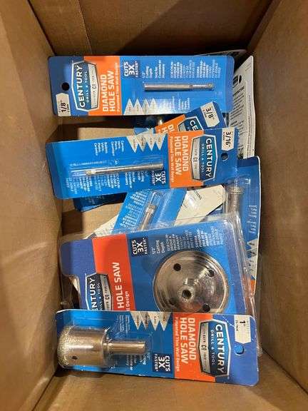New Assorted Century Diamond Hole Saw