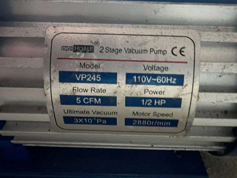 Rotary Vane Vacuum Pump