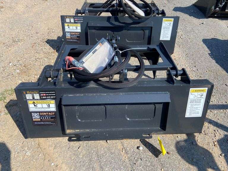 2025 Wolverine Unused MSG-11-44W Mini Skid Steer Stump Grapple