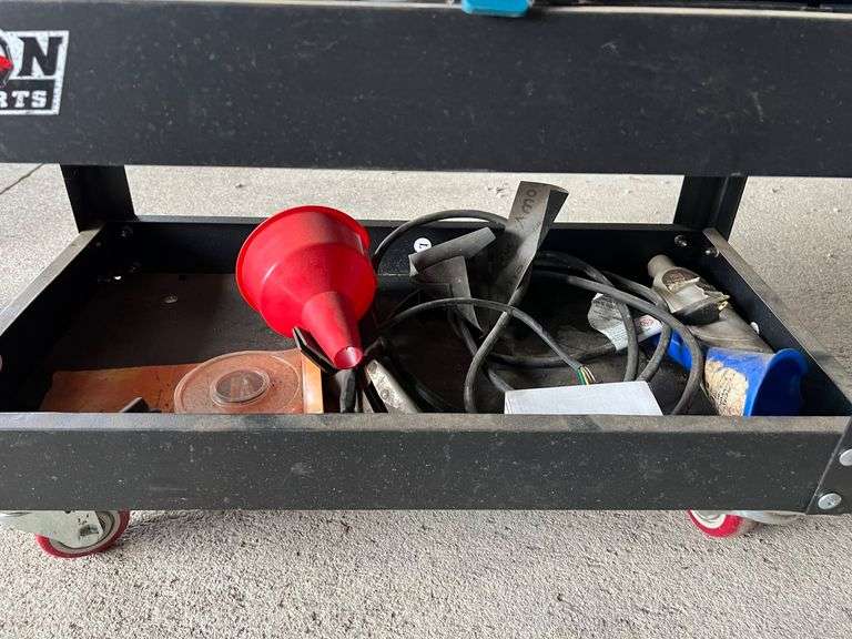 3-Tier Rolling Tool Chest with Contents