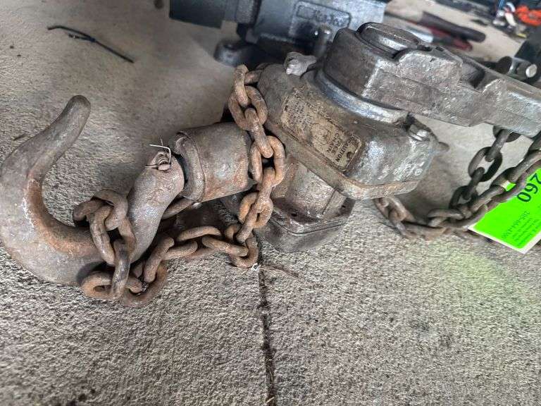 Yale Lever Chain Hoist