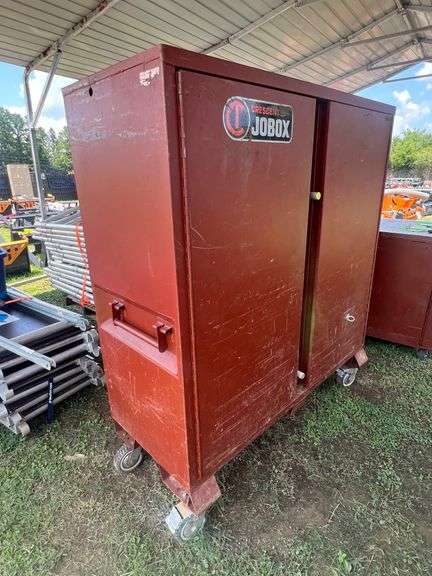 Jobox 60in W x 24in D Heavy-Duty 2-Door Cabinet, Model 1-694990