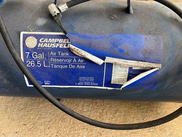 Campbell Hausfeld 7 Gal Air Tank