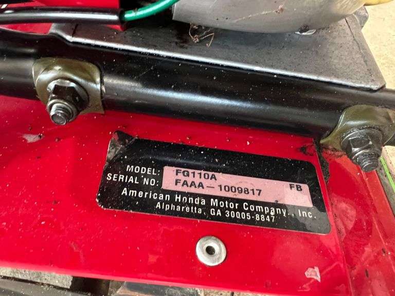 Honda FG110 Mini-Tiller/Cultivator