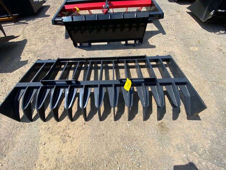 2025 Landhonor Unused RTR-12-72W Skid Steer Root Rake